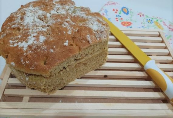 Pão Abóbora e Nozes
