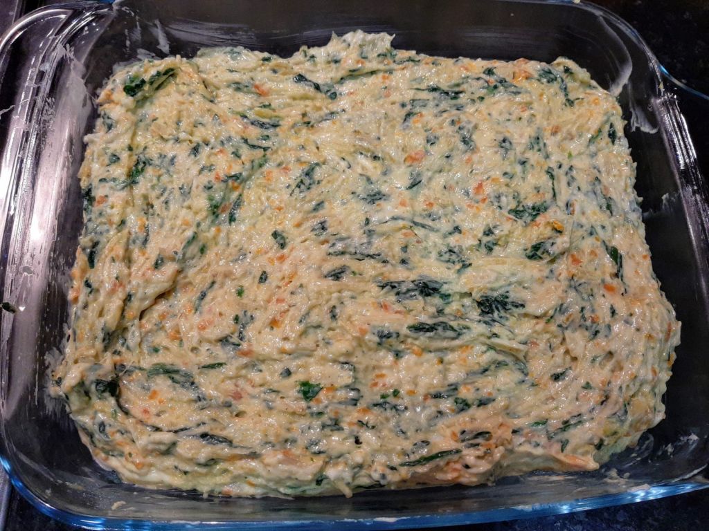 Bacalhau com Espinafres e Cenoura