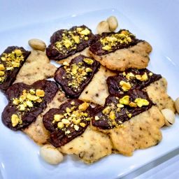 Bolachas Chocolate Pistácio