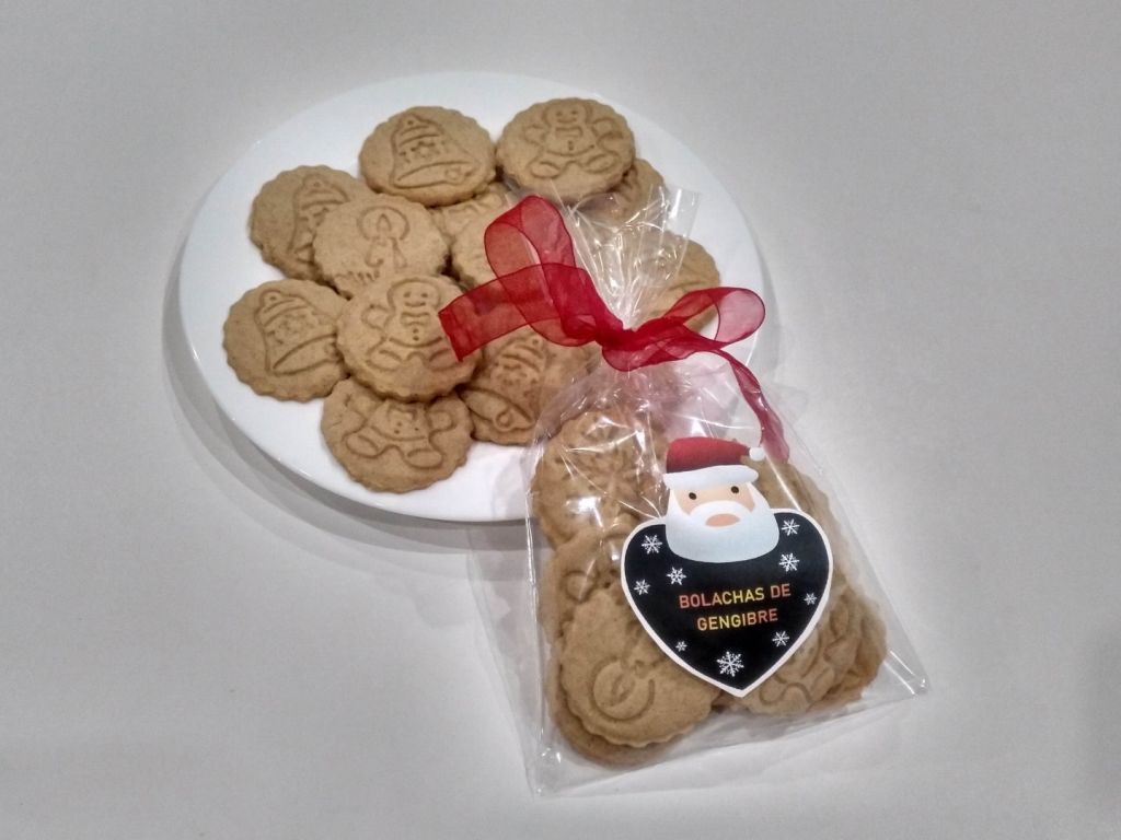 Bolachas de Canela e Gengibre