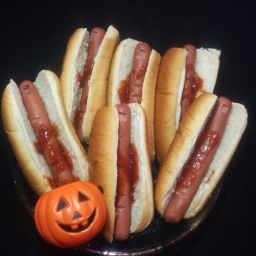 Dedos Sangrentos Halloween