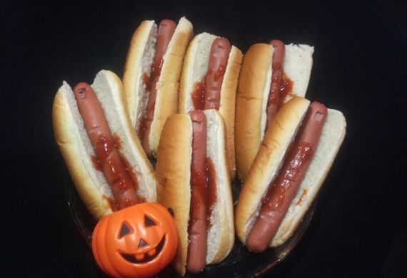 Dedos Sangrentos Halloween