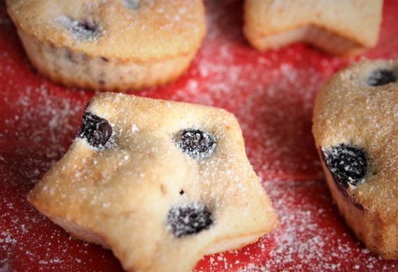 Financiers de Mirtilos