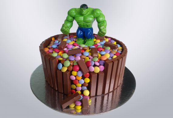 Bolo de Aniversário Hulk