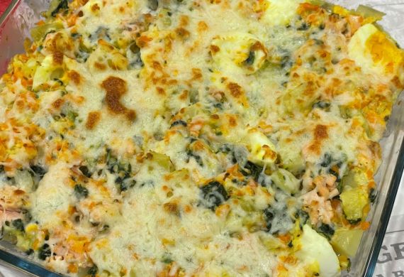 Gratinado de Salmão