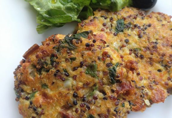 Pataniscas de Quinoa