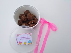 Biscoitos de Alfarroba Noz