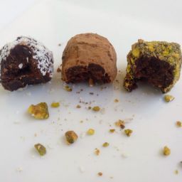 Trufas Noz e Café