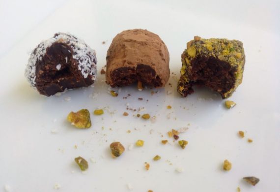 Trufas Noz e Café