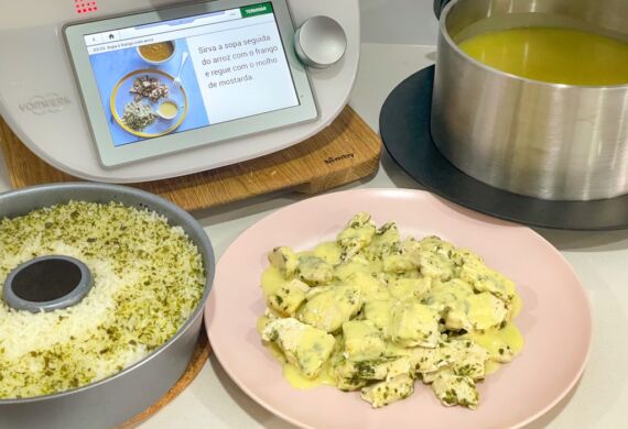 Sopa, Frango e Arroz