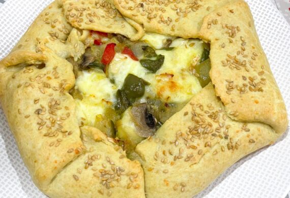 Tarte de Brie e Legumes