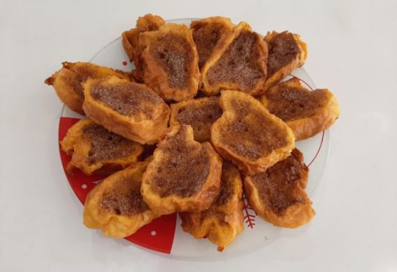 Rabanadas no Forno