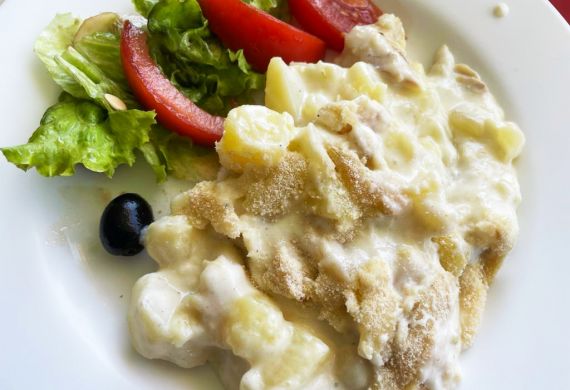 Bacalhau com Natas
